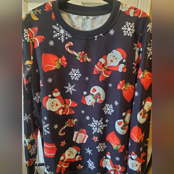 Women's Christmas Lightweight Pullover - Picture 2 of 4